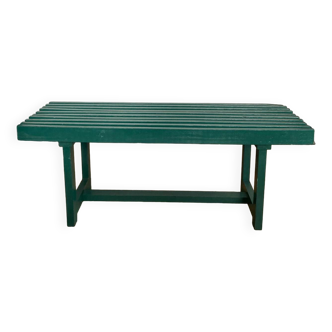 Banc pour Table de jardin en teck et aluminium - SEYCHELLES