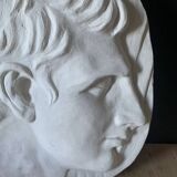 Bas relief plaster medallion