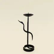 Bougeoir serpent