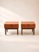 Teak bedside tables from the 1950s.