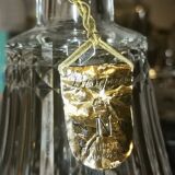 Baccarat crystal decanter, Piccadilly model, for Bisquit Cognacs.