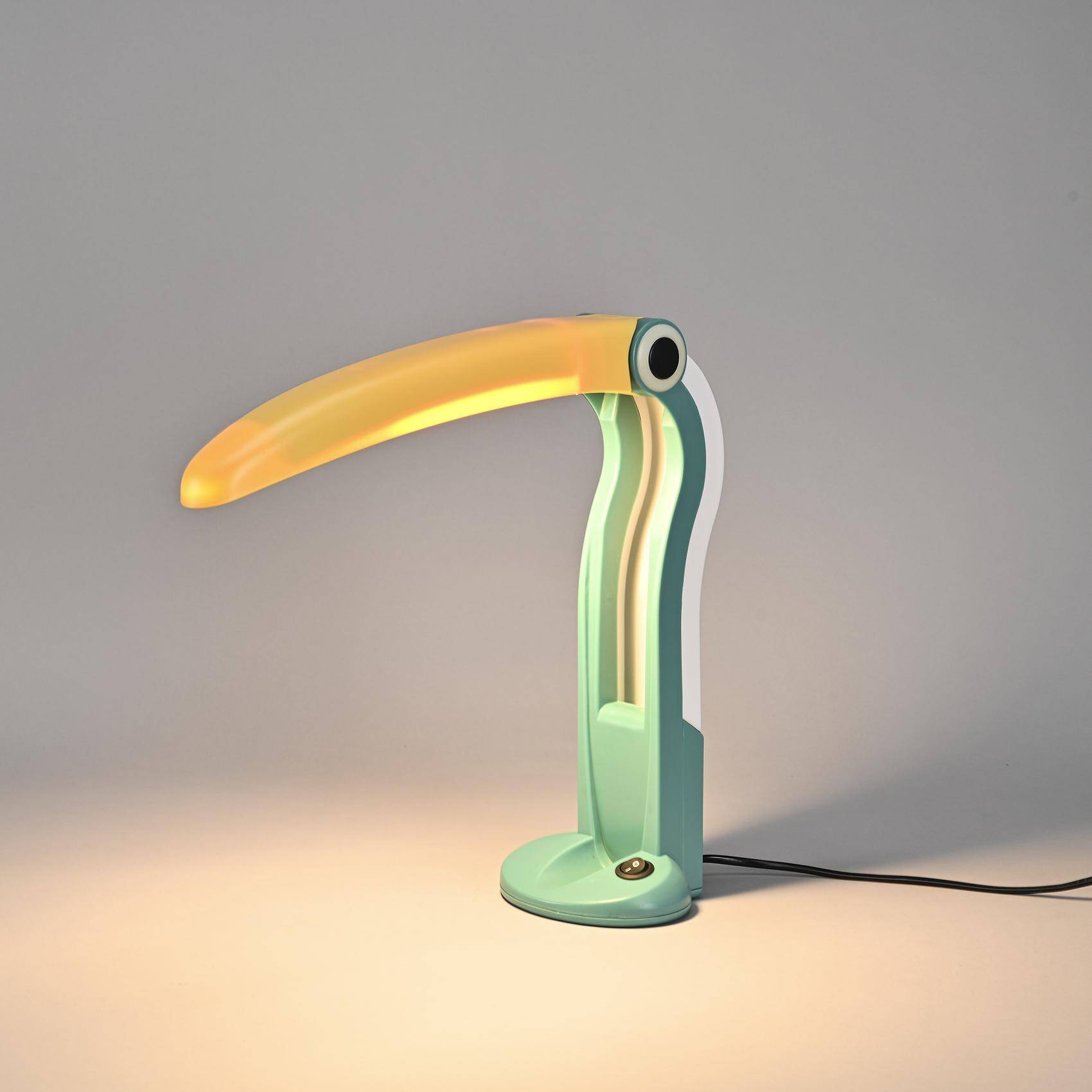 Vintage lamp Toucan, HT Tuang 1980