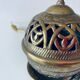 Lampe indienne en laiton