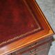 Sheraton desk restored Victorian leather