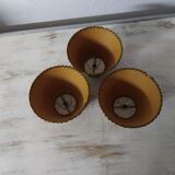 3 lampshades