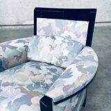 Set of Galaxy Peggy Low Armchairs by Umberto Asnago for Giorgetti, Italy, 1990s