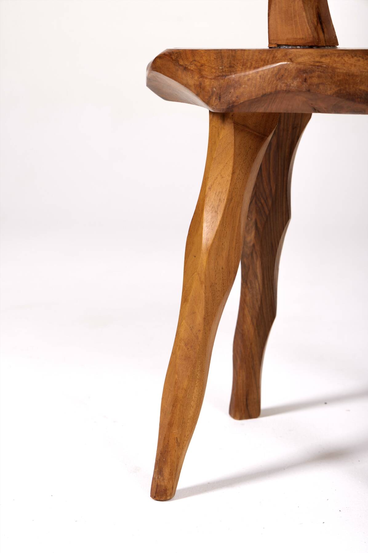 Butalist chair in olive tree, 1960s