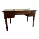Desk with turned legs