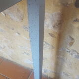 Small sky blue patina farm table