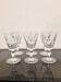 6 crystal glasses stamped Baccarat