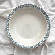 Ironstone dish, model 4014 Saint Amand