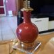 Antique blood-red lamp