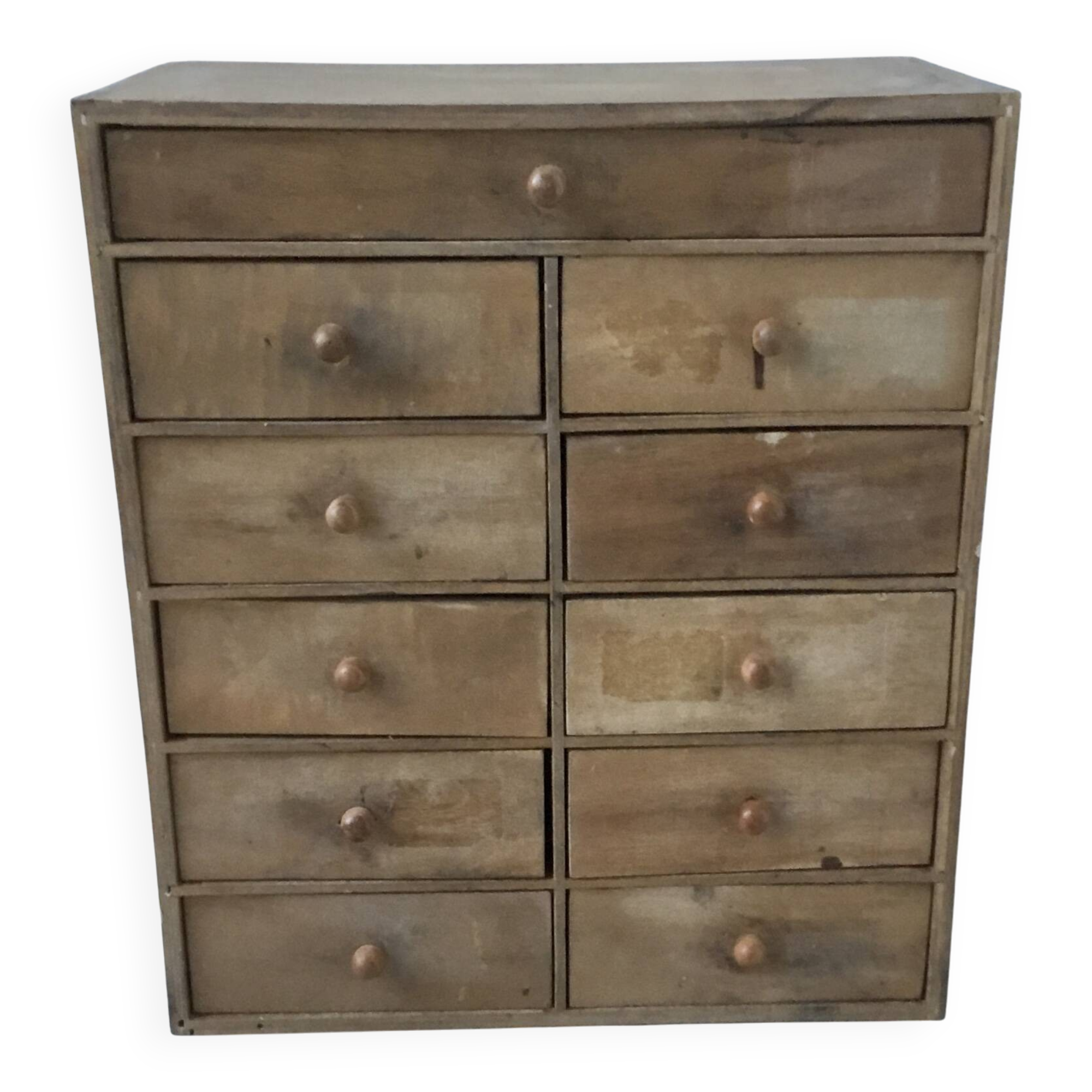 Small drawer unit for watchmaking and jewelry making