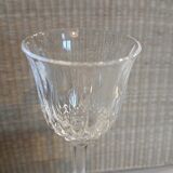 4 antique stemmed glasses