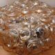 Helena Tynell smoked glass ceiling light - snail model 60/70