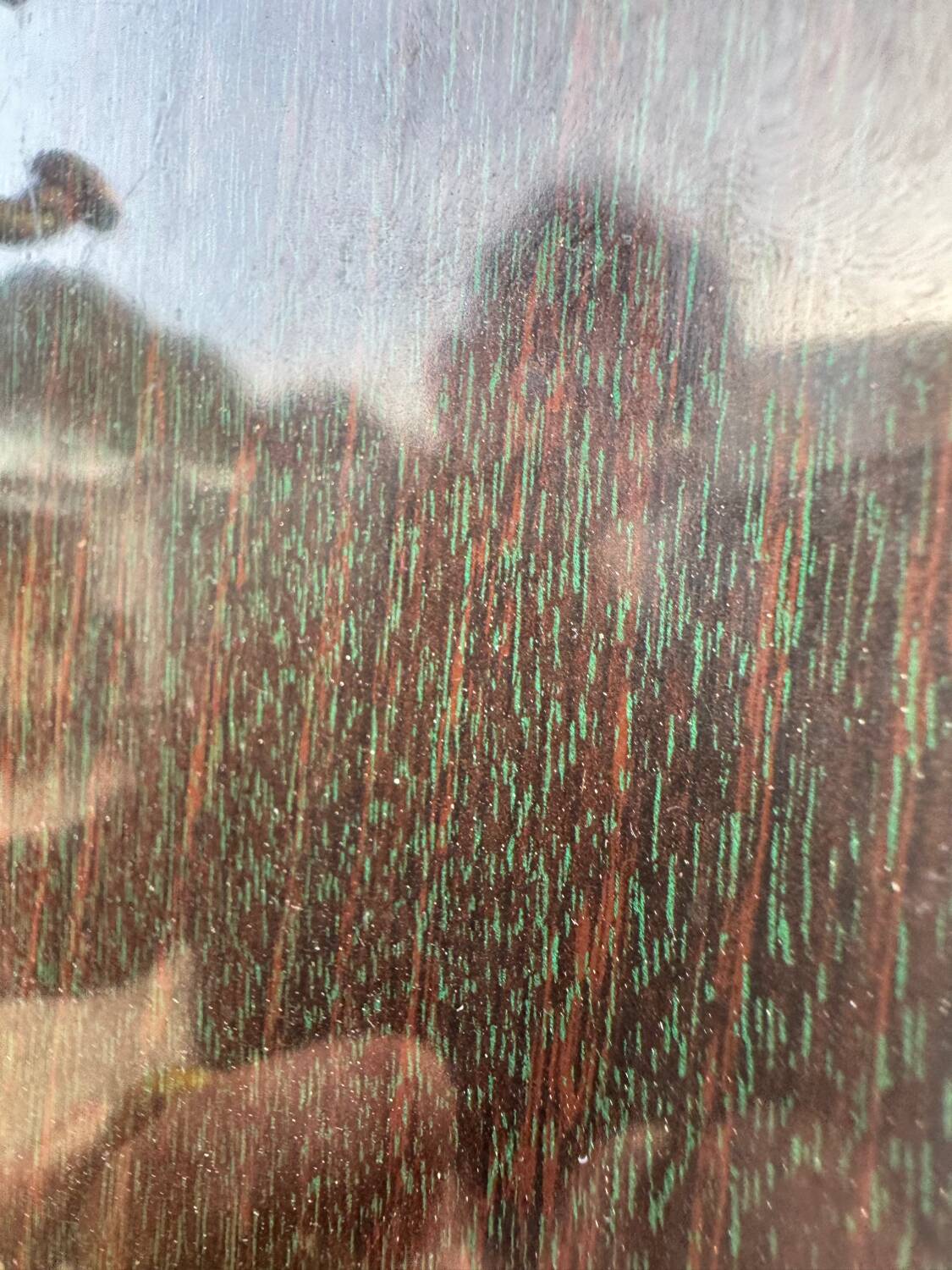 Entrance wardrobe brass handles