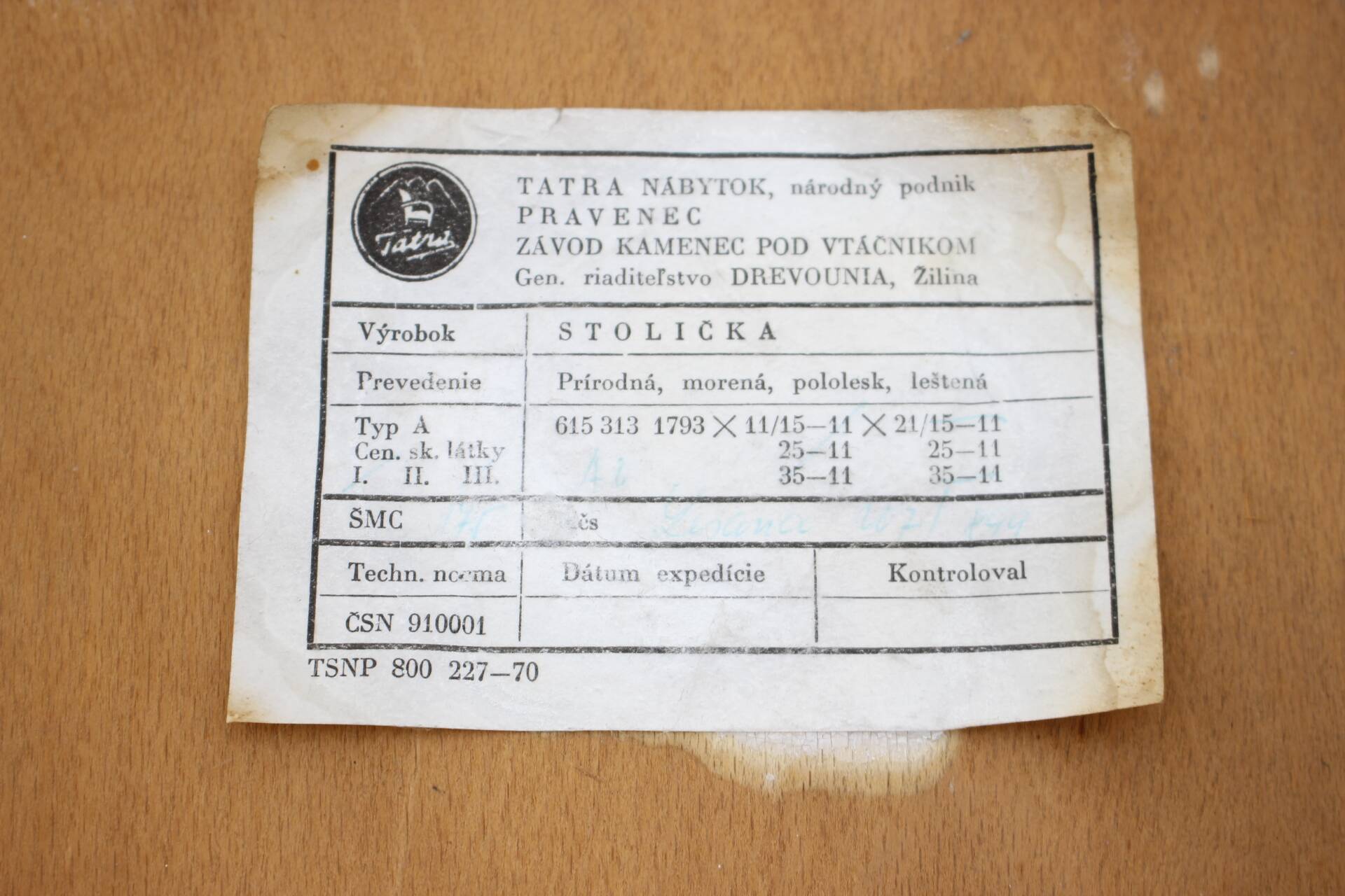 1960s Set of 4 Dining Chairs by Tatra, Czechoslovakia