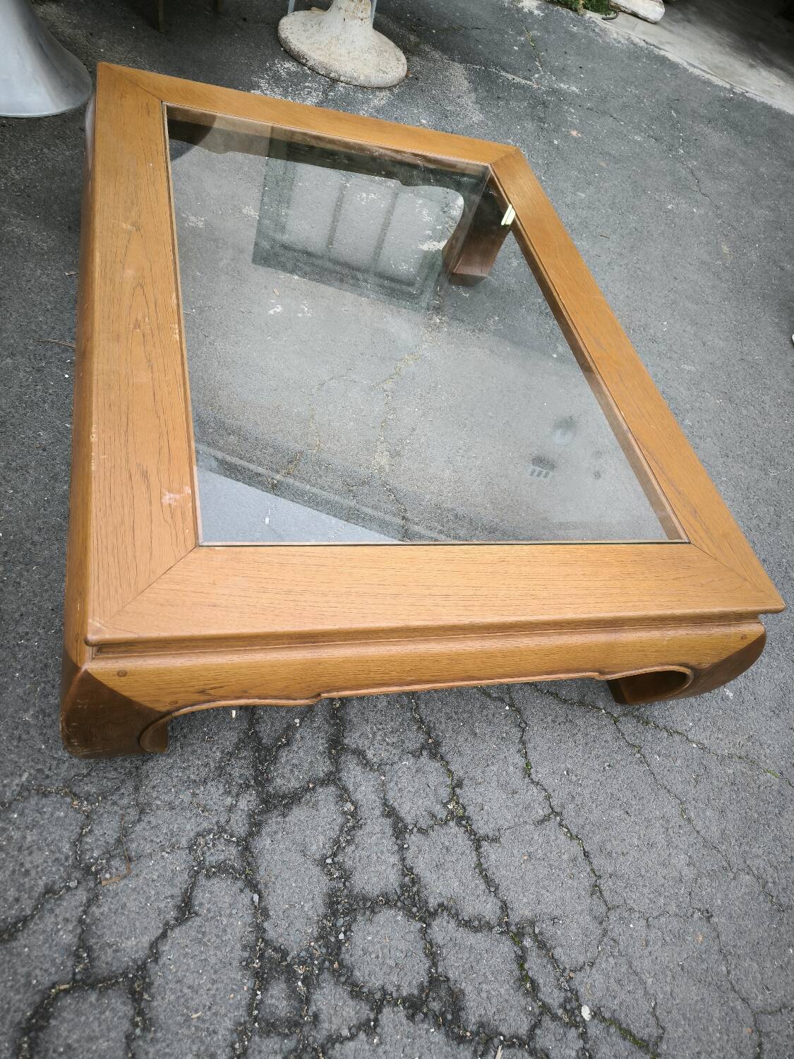 Teak coffee table, 1980