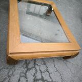 Large coffee table called Opium 1980 in teak