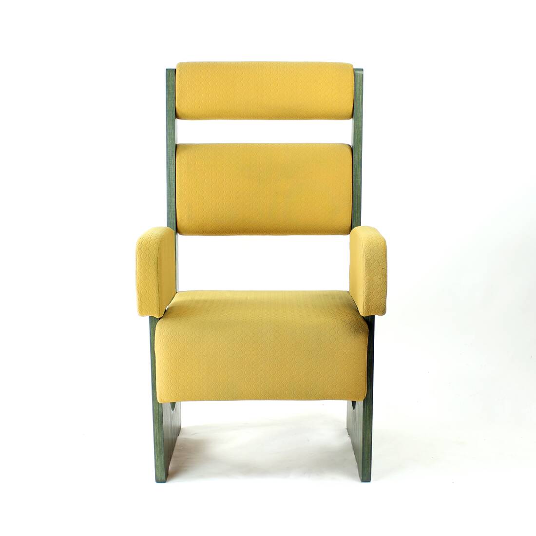 Fauteuil trône haut unique, Tchécoslovaquie 1980