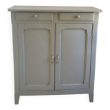 Restored parisian buffet in grey