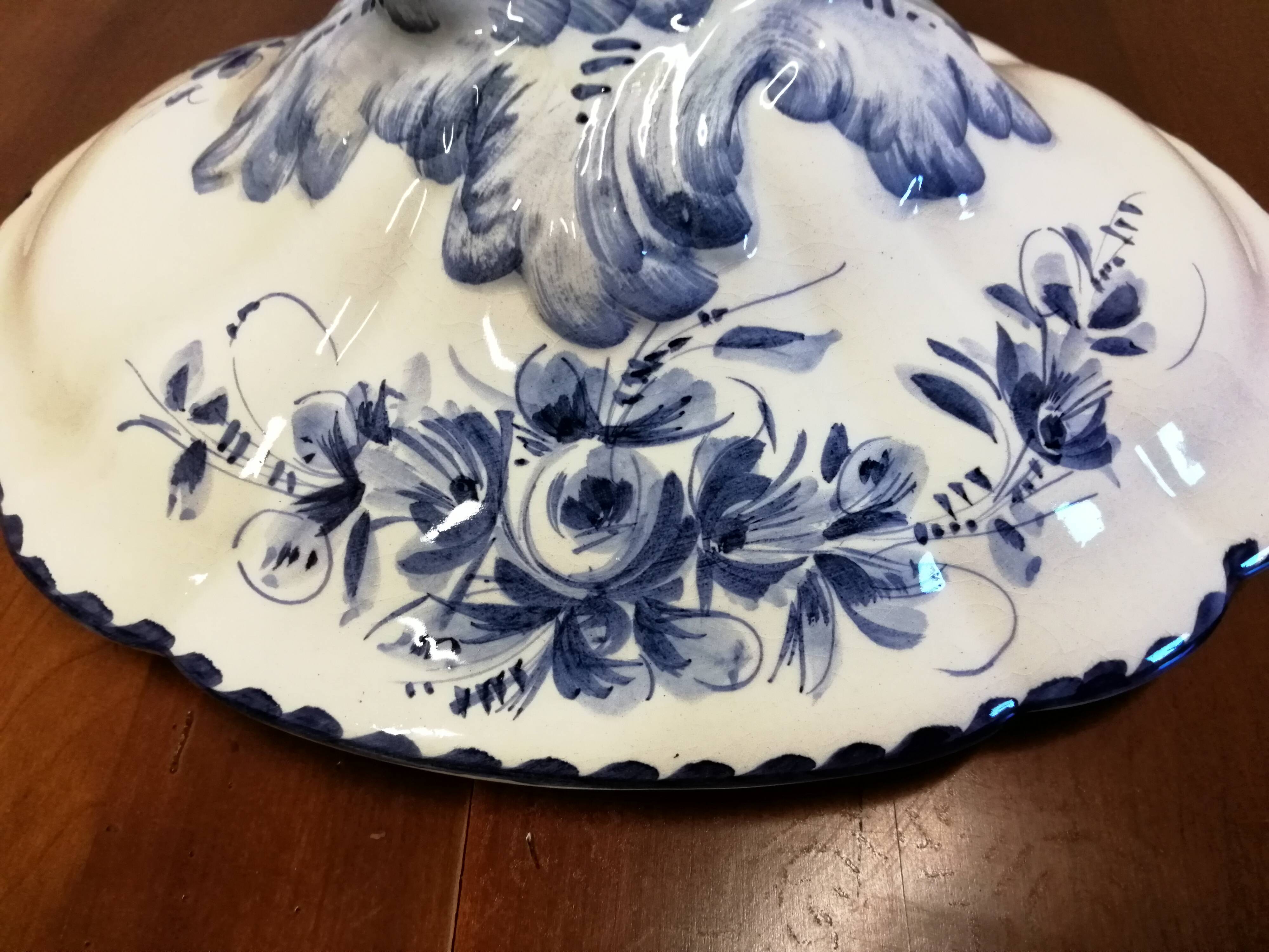 Ghibaudo Brouchier earthenware soup tureen