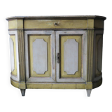 Crédence / enfilade peinte gustavienne antique, Suède 1750