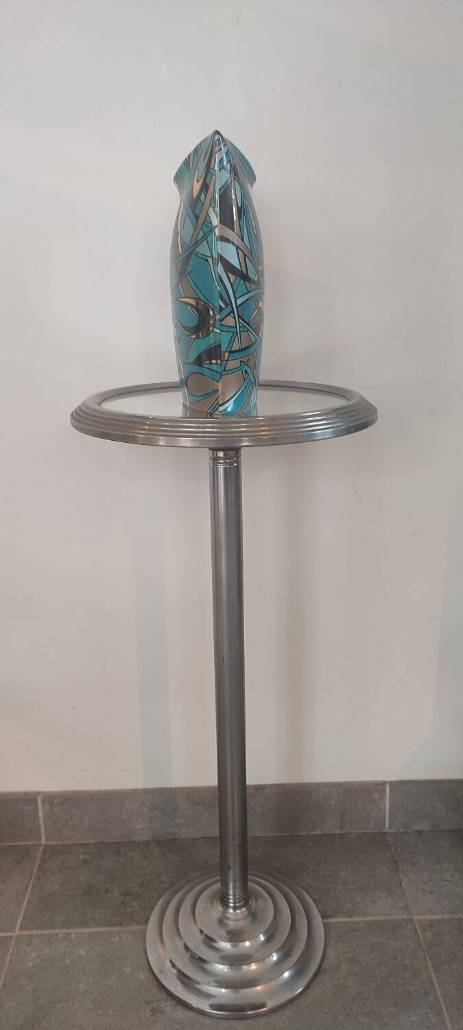 Steuler ceramic vase from the 60s - 70s signed Steuler design