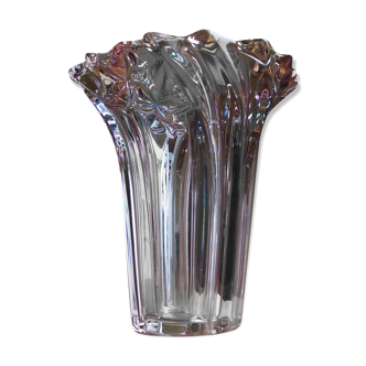 Mikasa crystal vase
