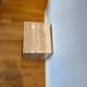 Pair of Napoli bedside tables in natural travertine.