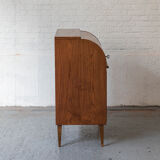 Rolltop secretary in mahogany by Egon Ostergaard, Sweden 1960’s