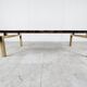Brass coffee table by, 1970s