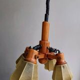 Rare 4 light cocoon pendant