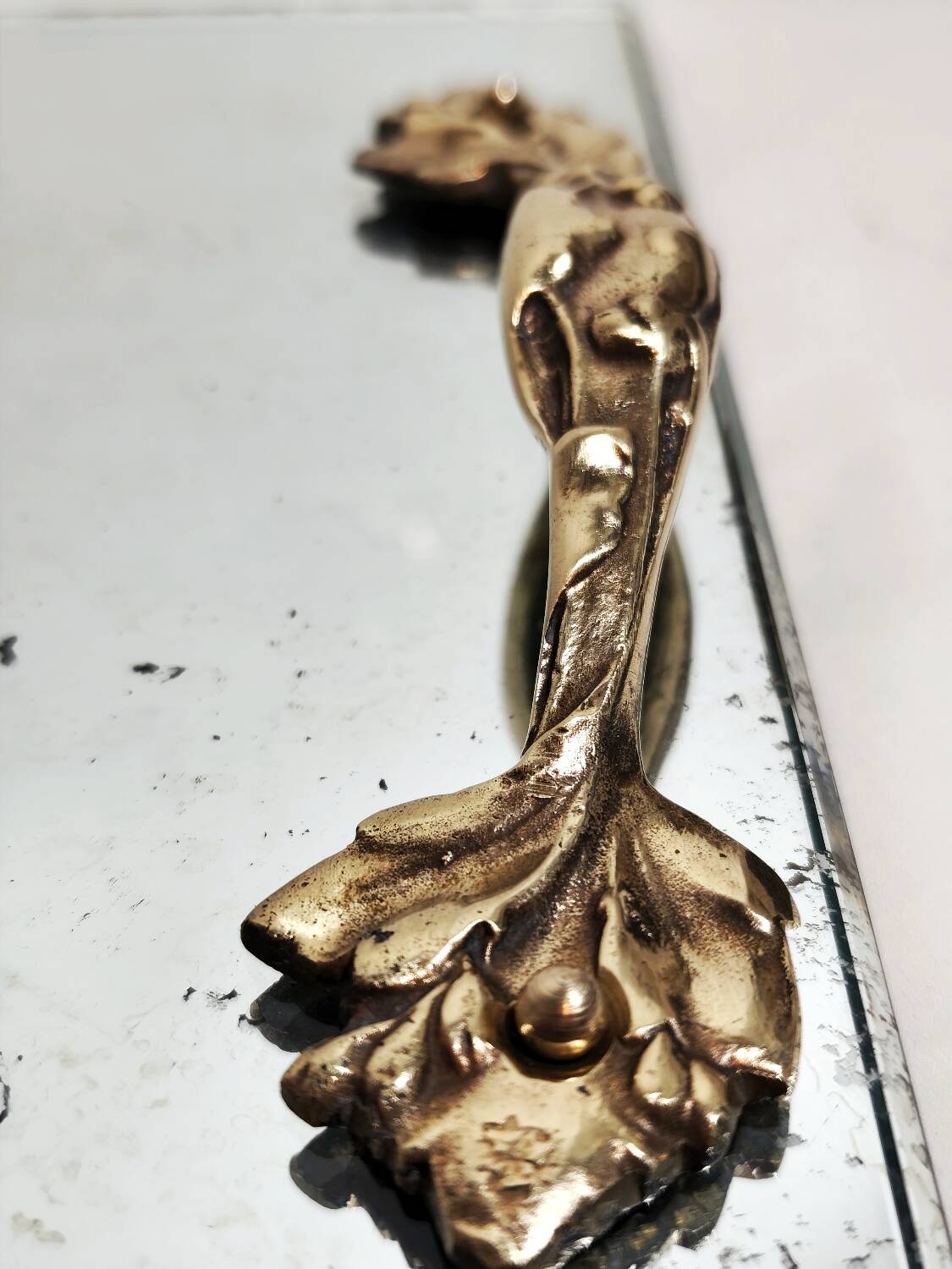 Bandeja de cristal. España, 1940s.