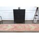 Vintage Turkish Oushak handmade wool cotton pink runner rug 83x310