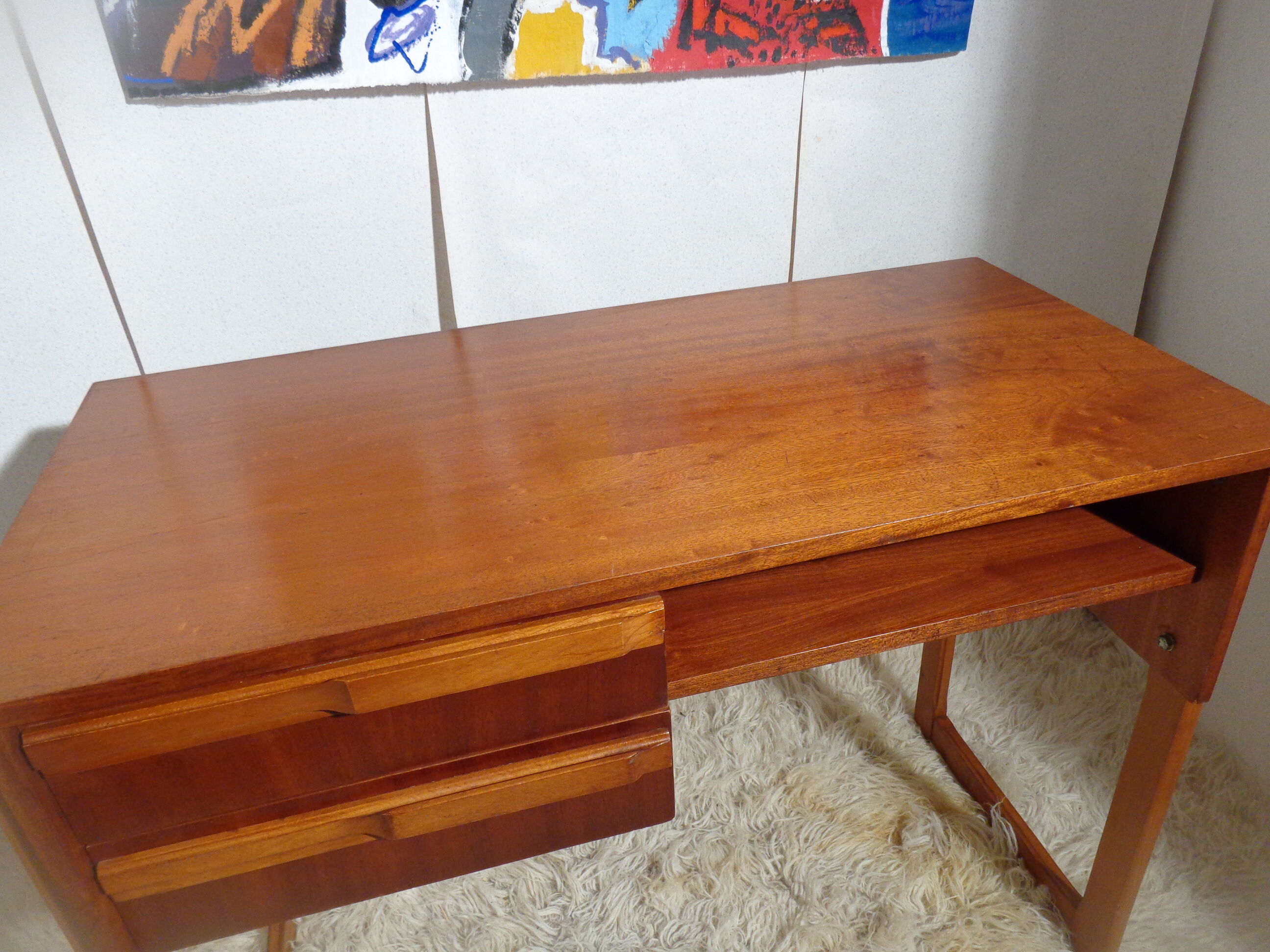 Vintage office from the 50s feet golden oak sled