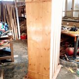 English bonnet chest in old pine