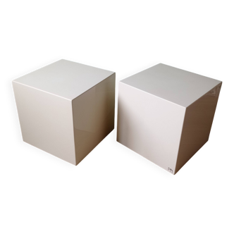 2 Jean Claude Mahey side tables