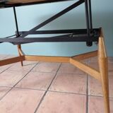 Scandinavian retractable table  60s