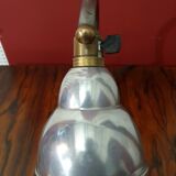 Modernist office lamp - patinated metal - ca 1950