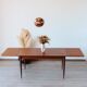 Vintage teak dining table – extendable Scandinavian design