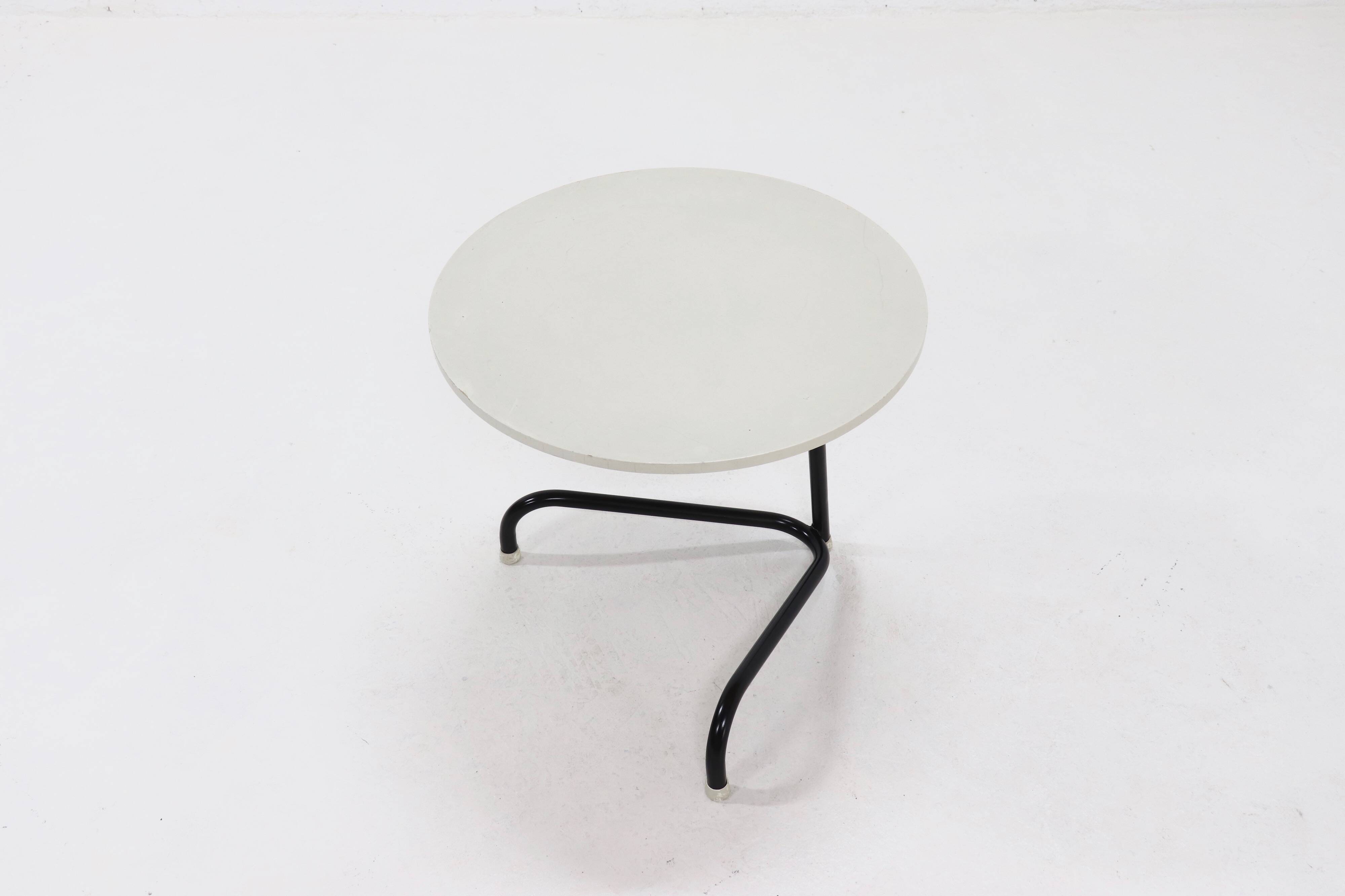 Dutch Tripod Side Table by Kuperus 1950s