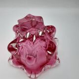 Art glass bowl from the 1960s, by Joseph Hospadka - Chribska Glassworks