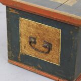 Painted Folk Art Bridal Chest