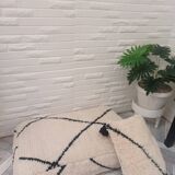 Handmade Berber armchair in wool