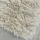Moroccan Beni Ouarain rug in ecru wool