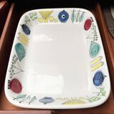 Mid-Century decorative bowl plate in Swedish ceramic, Picknick by Marianne Westman for Rörstrand, 1950s.