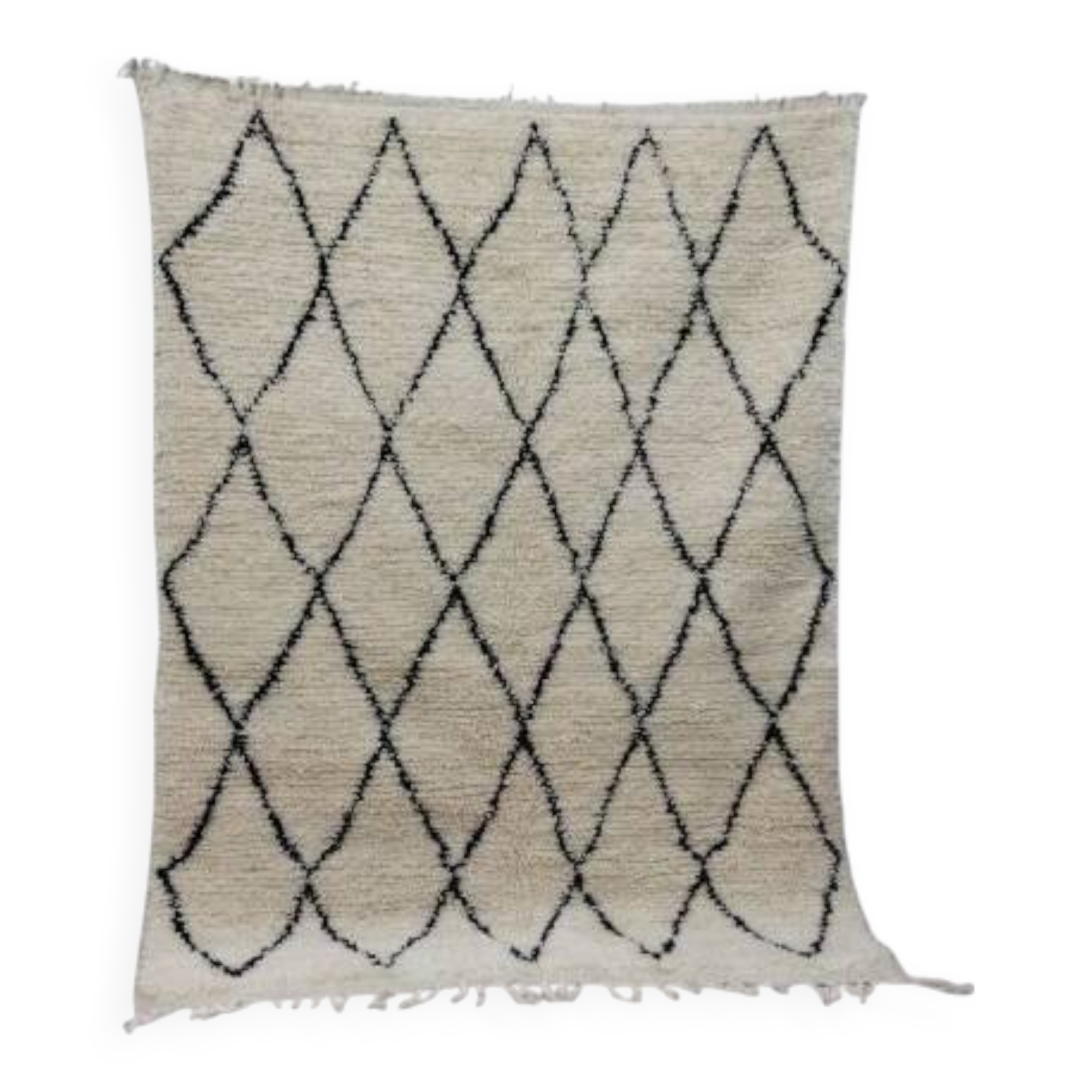 Azilal Berber rug in handmade wool 200 X 140 CM