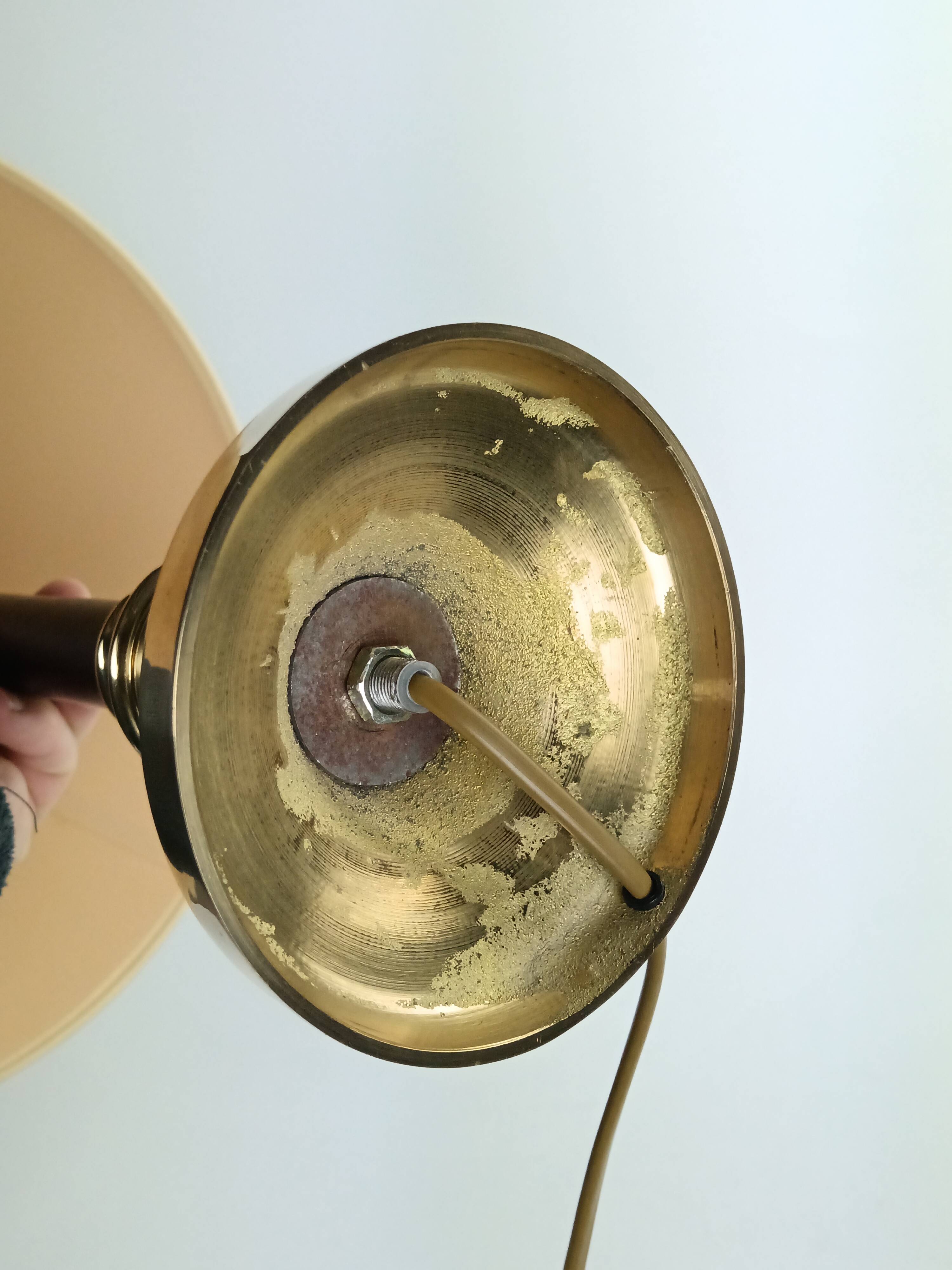 Brass work lamp