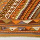 5x7 Rug For Living Room Scandinavian Vintage Kilim Rug, 155x224Cm SK 2309